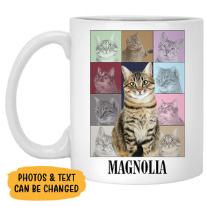 Custom Eras Tour Mug, Personalized Accent Mug, Gift For Pet Lovers, Birthday Gift, Custom Photo