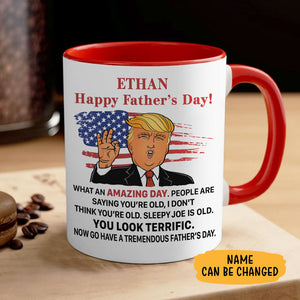 What An Amazing Day President Donald Trump, Personalized Coffee Mug, Funny Gifts For Dad, Election 2024