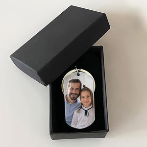 Best Friends For Life, Personalized Keychain, Father's Day Gifts, Custom Photo