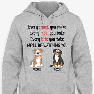 Every Snack You Make Pop Eyed, Personalized Shirt, Gift For Dog Lovers