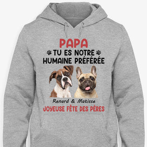 T Shirt Personnalisé Pas Cher, Tu Es Mon Humain Préféré, Personnalisation Tee Shirt, Cadeau Personnalisé Homme, Cadeau Personnalisé Femme