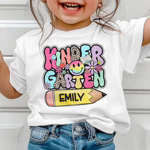 Hello First Grade, Back To School, Personalized Shirt, Gifts For Girl