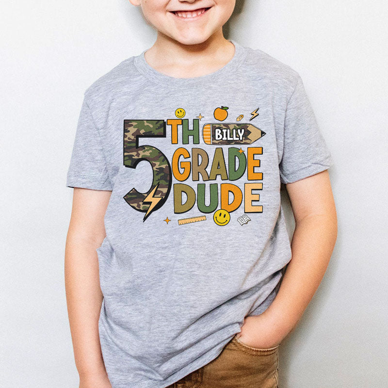 Hello Pre school Dude, Back To School, Personalized Shirt, Gifts For Boy And Girl