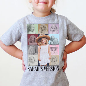 Eras Tour Kid Shirt, Personalized Youth Shirt, Custom Gift For Kid