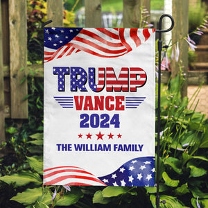 Trump Vance American Flag 2024, Trump Personalized House Flag, Home Decoration, Election 2024