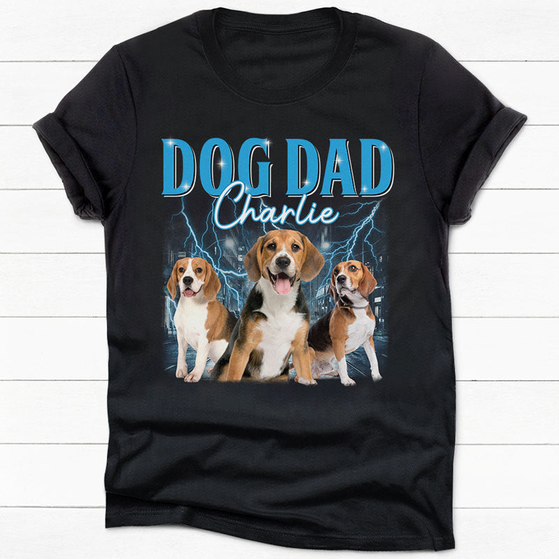 Custom Multi Pet Photo, Retro Vintage Bootleg Shirt, Personalized Shirt, Gift For Pet Lovers, Custom Photo