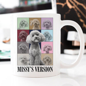 Custom Eras Tour Mug, Personalized Accent Mug, Gift For Pet Lovers, Birthday Gift, Custom Photo