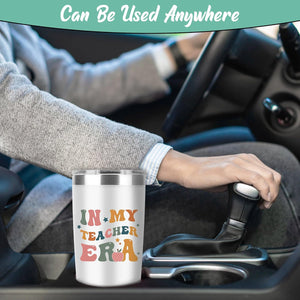 in My Teacher Era Cup Tumbler, Back To School Tumbler, Tumbler 20 Oz Gifts