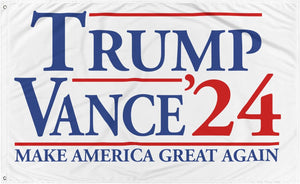 Donald Trump and J.D. Vance 2024, Trump House Flag, Election 2024