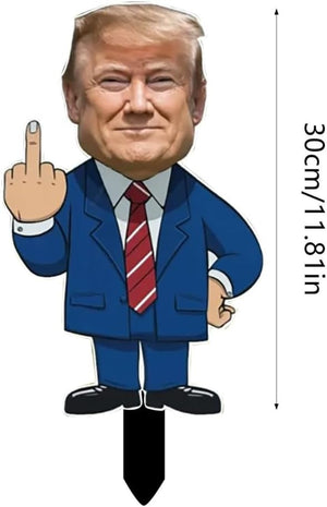 Trump Middle Finger Yard Signs, Gift For Trump Fans, Election 2024