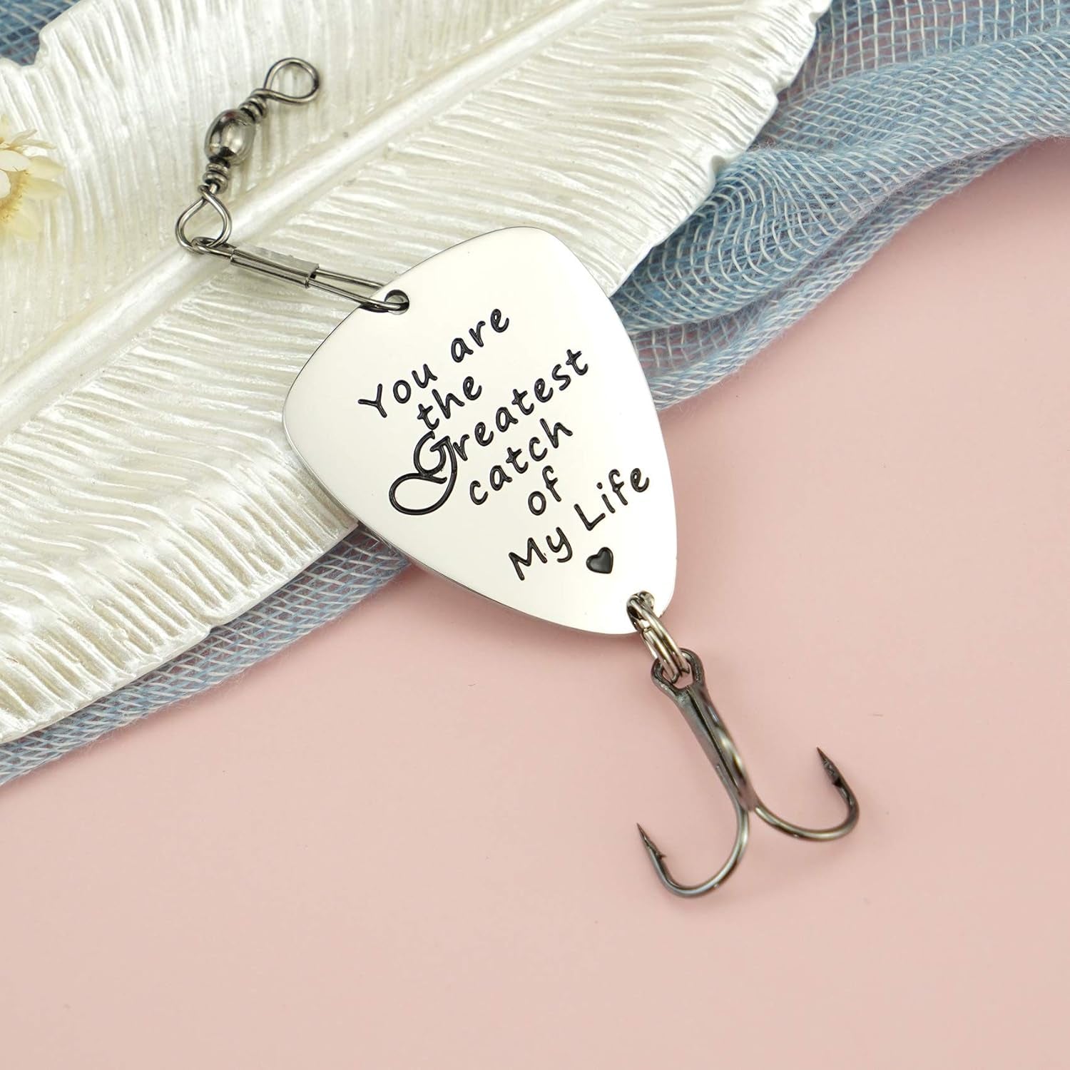 You Are the Greatest Catch of My Life Fishing Hook, Gifts For Father's Day, Gifts For Lovers