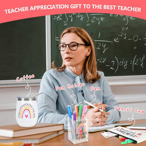 Gift Box For Teachers, Back to School Tumbler for Teachers, Teacher Appreciation Gifts