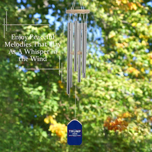 Trump Save America Again Wind Chimes, Gift For Trump Fans, Election 2024