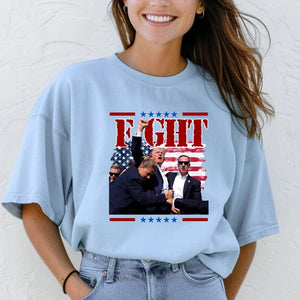 Trump Fight, Trump Assassination Shirt, Gift For Trump Fans, Election 2024