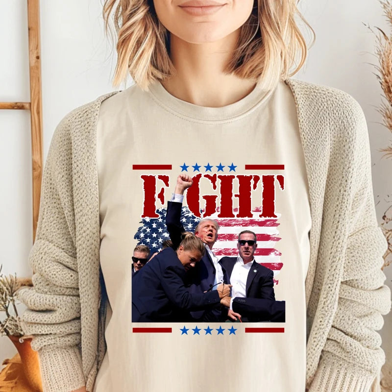 Trump Fight, Trump Assassination Shirt, Gift For Trump Fans, Election 2024