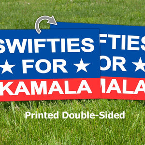 Swifties for Kamala Yard Sign, Gift For Kamala Harris Supporters, Election 2024