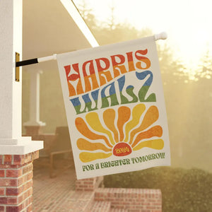 Boho Harris Walz 2024 Flag, Gift For Kamala Harris Supporters, Election 2024