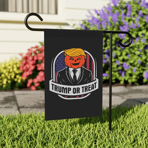 Halloween Trump Or Treat Flag, Gift For Trump Fans, Election 2024