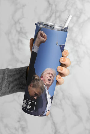 Bulletproof Trump 2024 Skinny Tumbler, Gift For Trump Fans, Election 2024