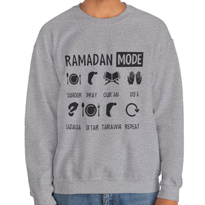 Ramadan Mode Sweatshirt, Family Ramadan Shirt, Eid Mubarak Sweatshirt, Gift For Family