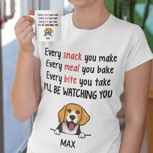 Gift Box Every Snack You Make, Personalized Shirt And Mug, Gifts For Dog Lovers, Birthday Gift