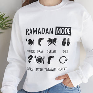 Ramadan Mode Sweatshirt, Family Ramadan Shirt, Eid Mubarak Sweatshirt, Gift For Family