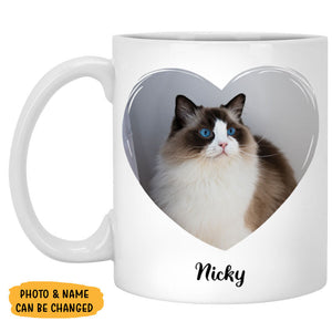 Life Is Better With Cats, Photo Mugs, Customized Mug, Personalized Gift for Cat Lovers