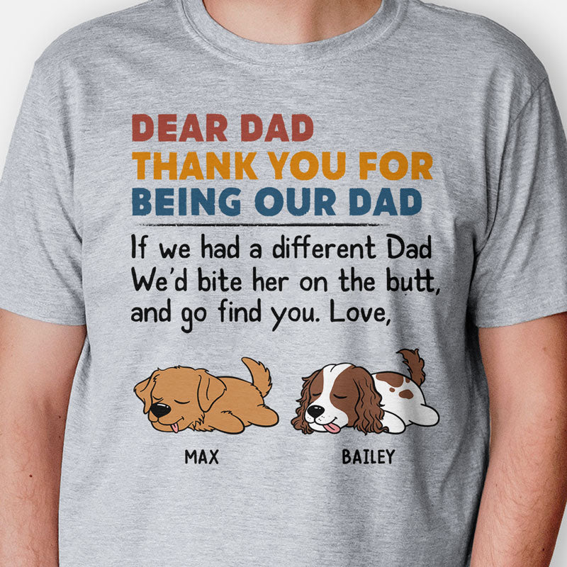 Bite Him On The Butt, Personalized Shirt, Gifts for Dog Lovers