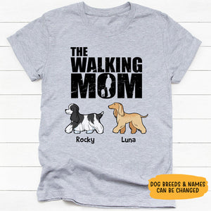 The Walking Dad Mom, Personalized Shirt, Gifts for Dog Lovers