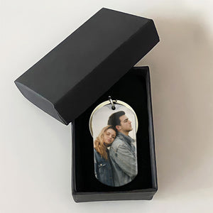 Our First Valentine Together, Personalized Keychain, Anniversary Gifts For Him, Custom Photo