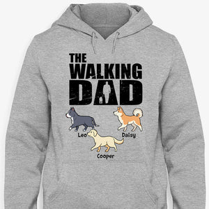 The Walking Dad Mom, Personalized Shirt, Gifts for Dog Lovers