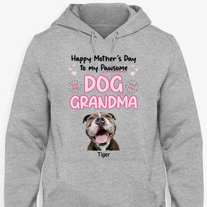 To My Pawsome Dog Mom Dog Dad, Personalized Shirt, Custom Gifts For Dog Lovers, Custom Photo