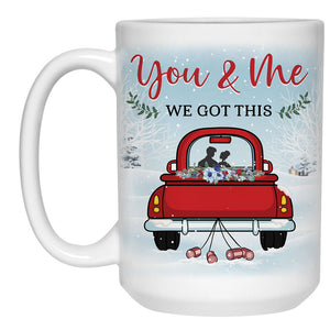 We Got This, Anniversary Gift, Personalized Christmas gifts for couple