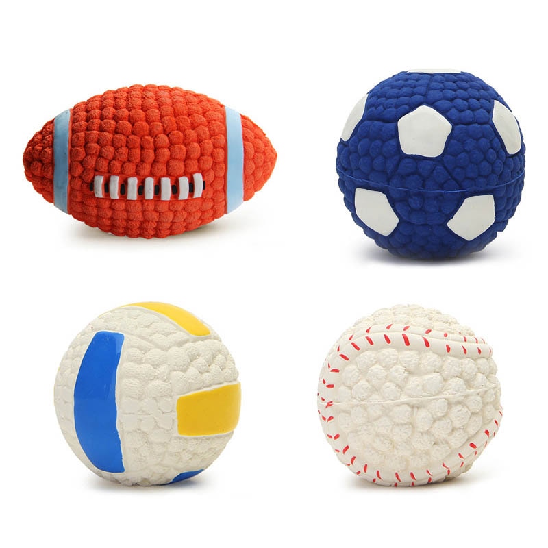 Non Toxic Training Balls Soft Latex Pet Dog Toy