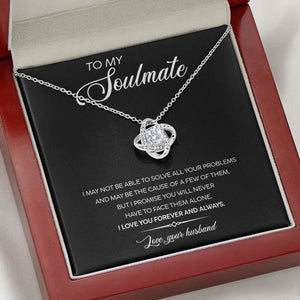 I May Not Be Able To Solve, Personalized Luxury Necklace, Message Card Jewelry, Gifts For Her