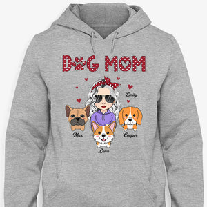 Dog Mom Dog Chibi, Personalized Shirt, Custom Gifts For Dog Lovers