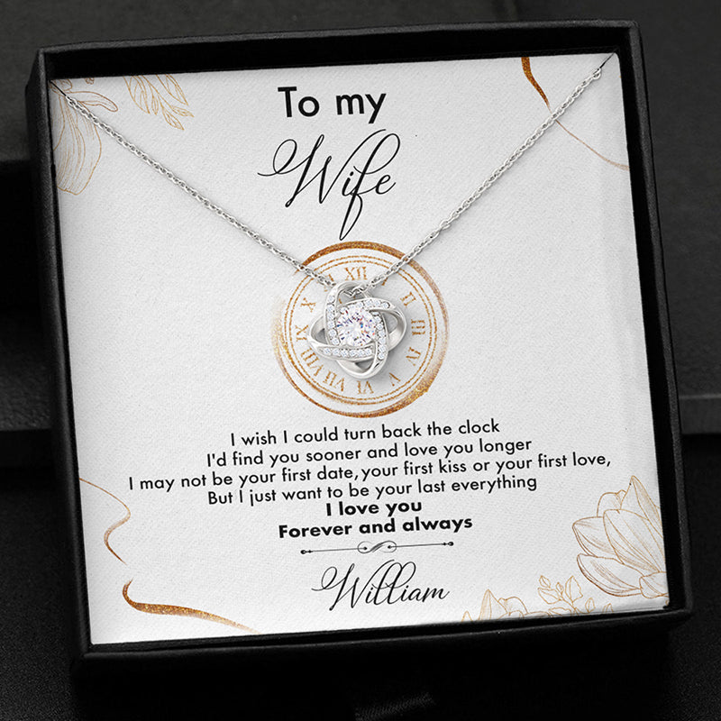 I May Not Be Your First Date, Personalized Luxury Necklace, Message Card Jewelry, Gifts For Her