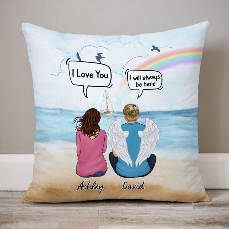 Still Talk About You Conversation, Memorial Gift, Personalized Pillow