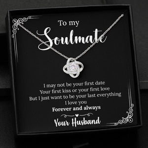 Be Your Last Everything, Personalized Luxury Necklace, Message Card Jewelry, Gifts For Her