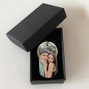 The Day You Stepped Into My Life, Personalized Keychain, Custom Photo, Gifts For Him