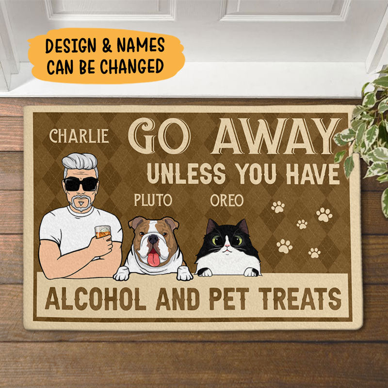 Unless You Have Pet Treats, Custom Doormat, Personalized Doormat, Gift For Pet Lovers