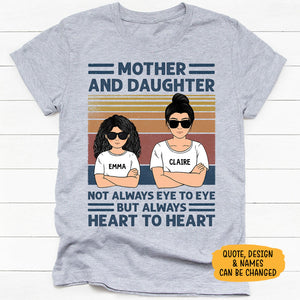 Custom Mother and Daughter Kid Quote, Personalized Shirt, Gifts for Mother and Daughter