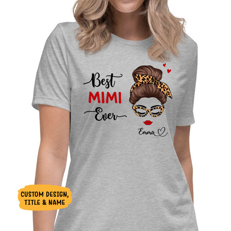 Best Grandma Ever, Personalized Shirt, Personalized Mother's Day Gift