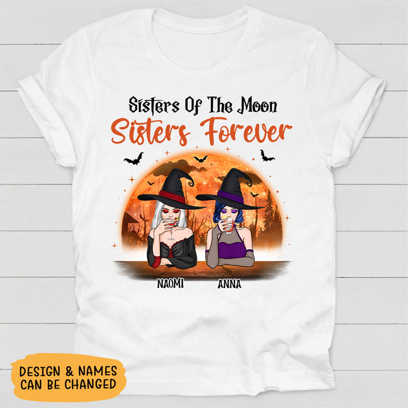 Halloween Witches Sisters, Custom Quotes, Personalized Shirt, Halloween Gifts