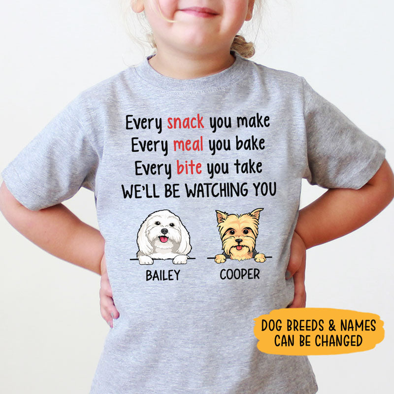 Every Snack You Make, Personalized Youth Shirt, Custom Gift For Kid