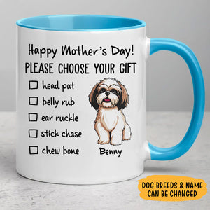 Please Choose Your Gift, Personalized Mug, Father's Day Gifts, Gift For Dog Lovers