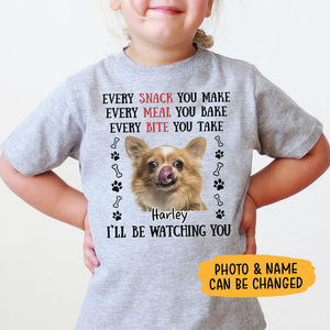 Every Snack You Make, Personalized Youth Shirt, Custom Gift For Kid, Custom Photo