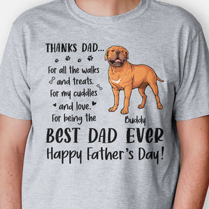 For All The Walks And Treats Full Body Dog, Personalized Shirt, Gifts for Dog Lovers