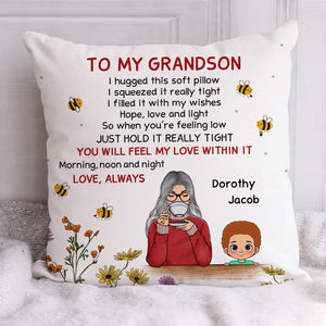 You Will Feel My Love In, Personalized Pillow, Gifts For Granddaughter, Gift For Grandma