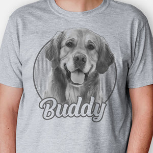 Custom Pet Portrait, Personalized Shirt, Custom Gifts For Pet Lovers, Custom Photo